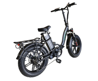 Green Bike USA | GB750 Low Step Fat Tire Folding Electric Bike