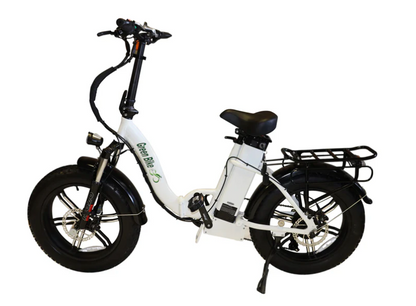 Green Bike USA | GB750 Low Step Fat Tire Folding Electric Bike
