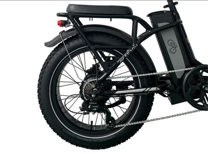 Vtuvia SF20 Step-Thru Folding Fat Tire E-Bike