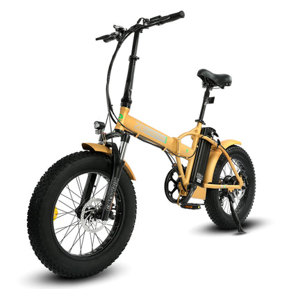 Ecotric Portable and Folding Fat Tire Ebike with LCD display